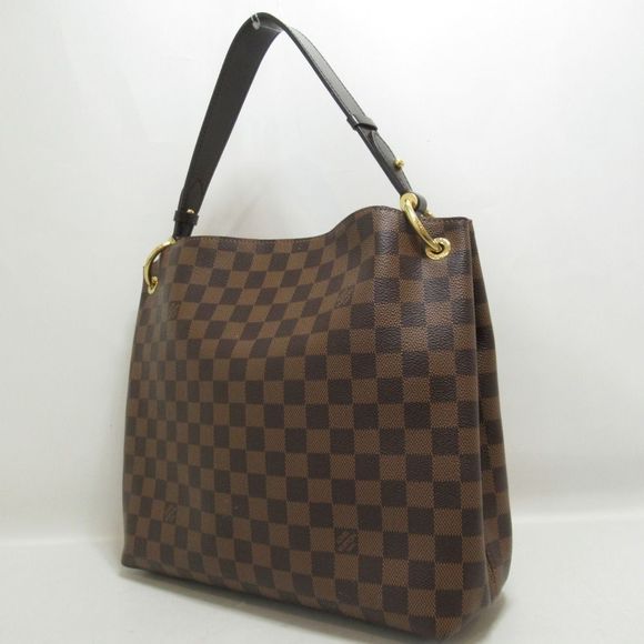 Louis Vuitton Graceful PM Shoulder Bag Brown Canvas Damier Ebene - Picture 3 of 7